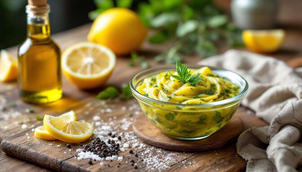Come fare il Salmoriglio ricetta della salsa siciliana per carne e pesce facile e veloce