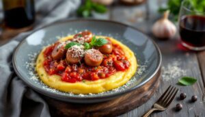 Polenta e salsiccia: la ricetta al sugo del piatto unico ricco e corroborante