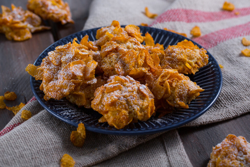 Rose del deserto ai cornflakes: la ricetta casalinga che resta croccante fuori e morbida dentro