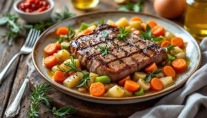 Arrosto di vitello in pentola a pressione