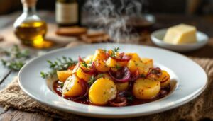 Il trucco per patate e cipolla rossa cremosissime: la ricetta che si scioglie in bocca.