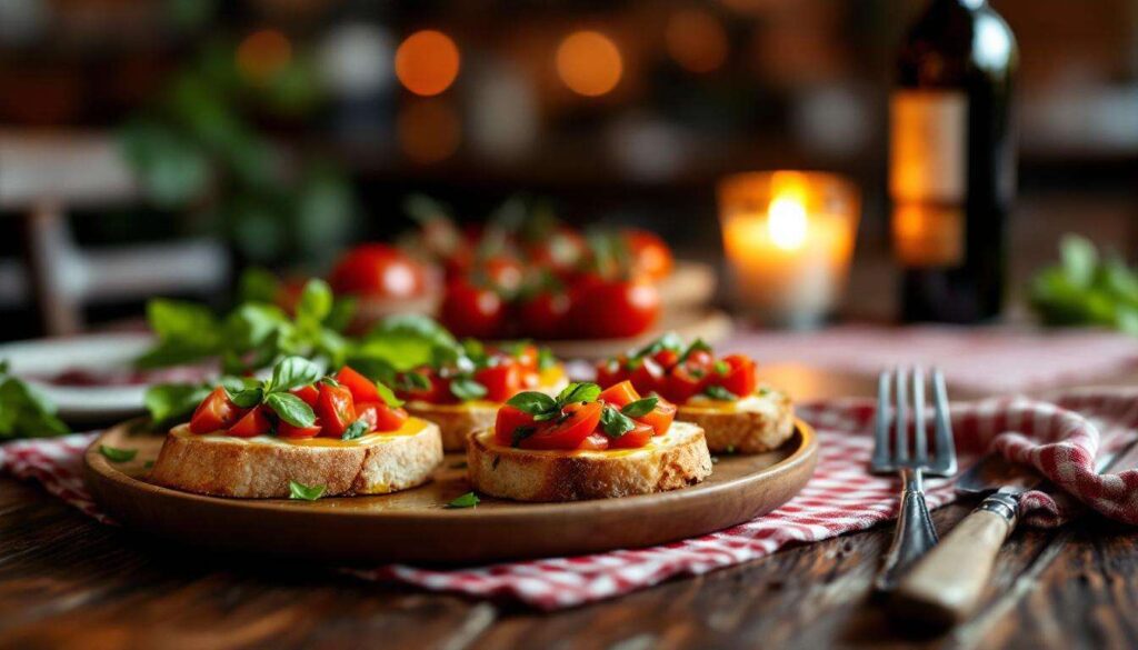 Le bruschette che funzionano davvero quando il menu diventa un gesto romantico