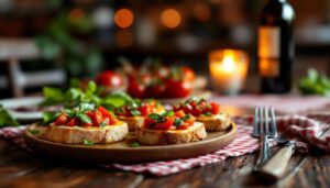 Le bruschette che funzionano davvero quando il menu diventa un gesto romantico